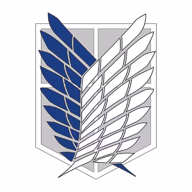 استیکر لپ تاپ مدل Wings Of Freedom Attack On Titan کد ST354