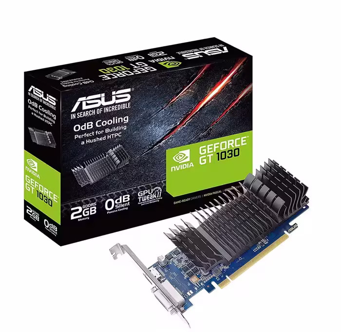 کارت گرافیک ایسوس مدل ASUS 1030 GT SL BRK 2G