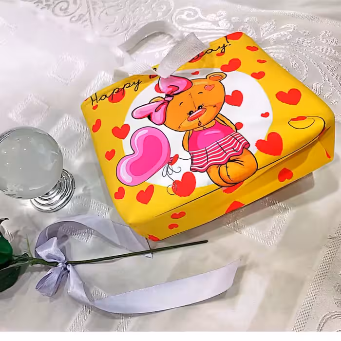 کیف دخترانه فانتزی طرح تدی