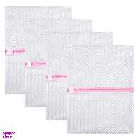 محافظ شست و شوی لباس لیلیوم مدل فلاور بسته 4 عددی