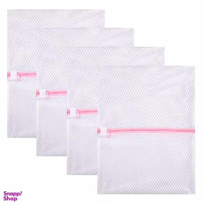 محافظ شست و شوی لباس لیلیوم مدل فلاور بسته 4 عددی