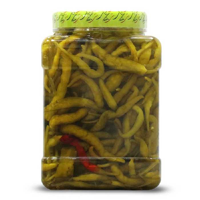 ترشی فلفل سبز(یک کیلویی)