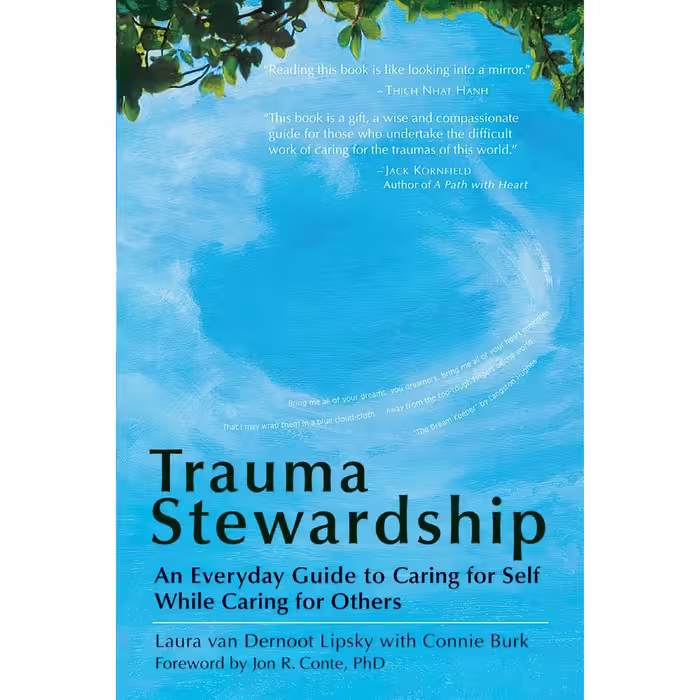 کتاب زبان اصلی Trauma Stewardship اثر Laura van Dernoot Lipsky and Connie Burk