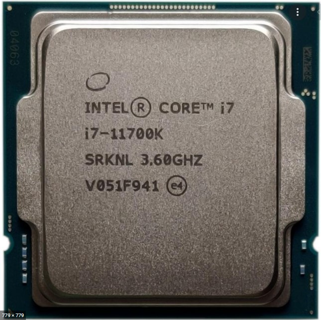 پردازنده کامپیوتر بدون باکس سری Rocket Lake اینتل Core i7-11700K
