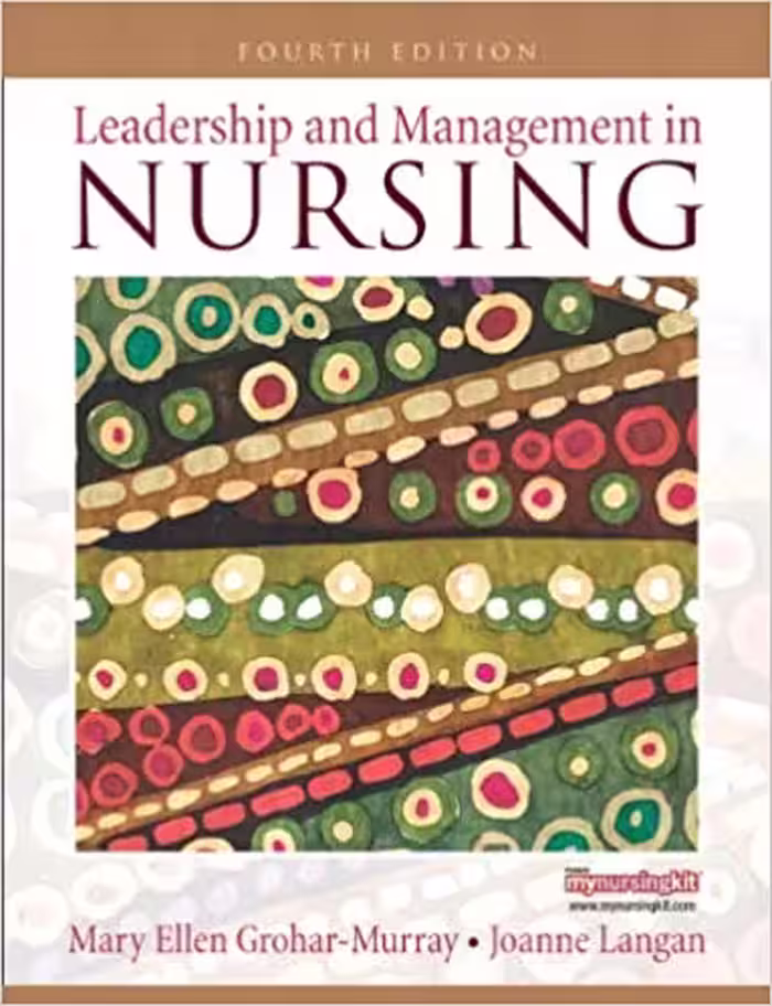 󾕇 دانلود کتاب Leadership And Management In Nursing, 4th ed, 2010 - دانلود کتاب های دانشگاهی