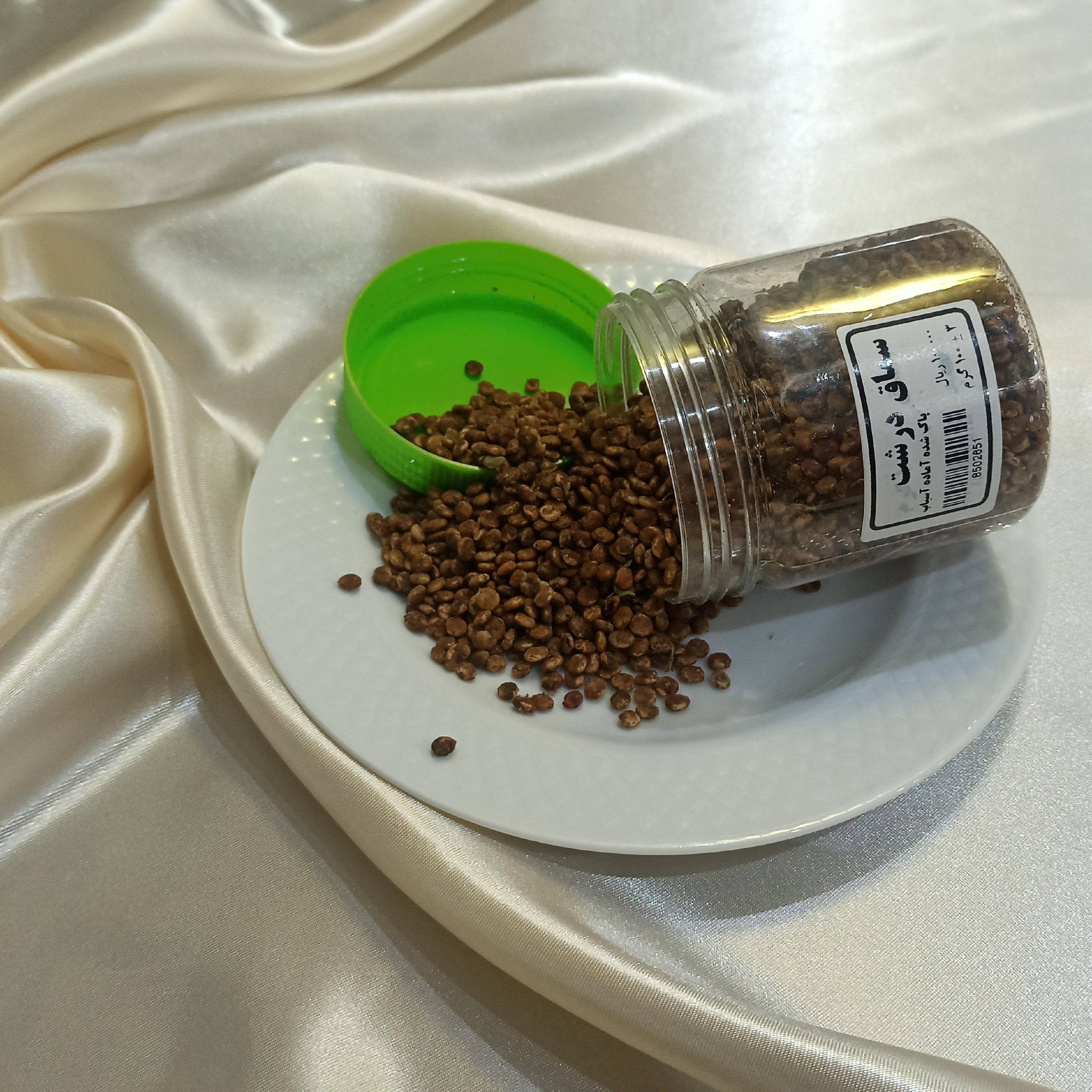 سماق درشت قهوه ای 1 بسته 100 گرمی پاک شده آماده آسیاب