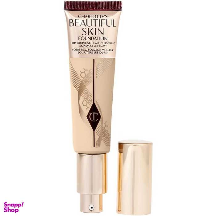 کرم پودر شارلوت تیلبری مدل Beautiful Skin رنگ شماره 4 حجم 30 میلی لیتر