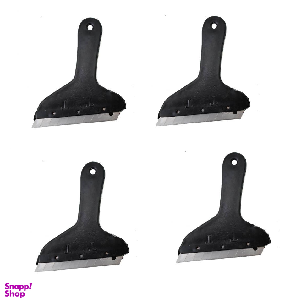 تیغ شیشه پا کن مدل 001 رنگ مشکی بسته 4 عددی