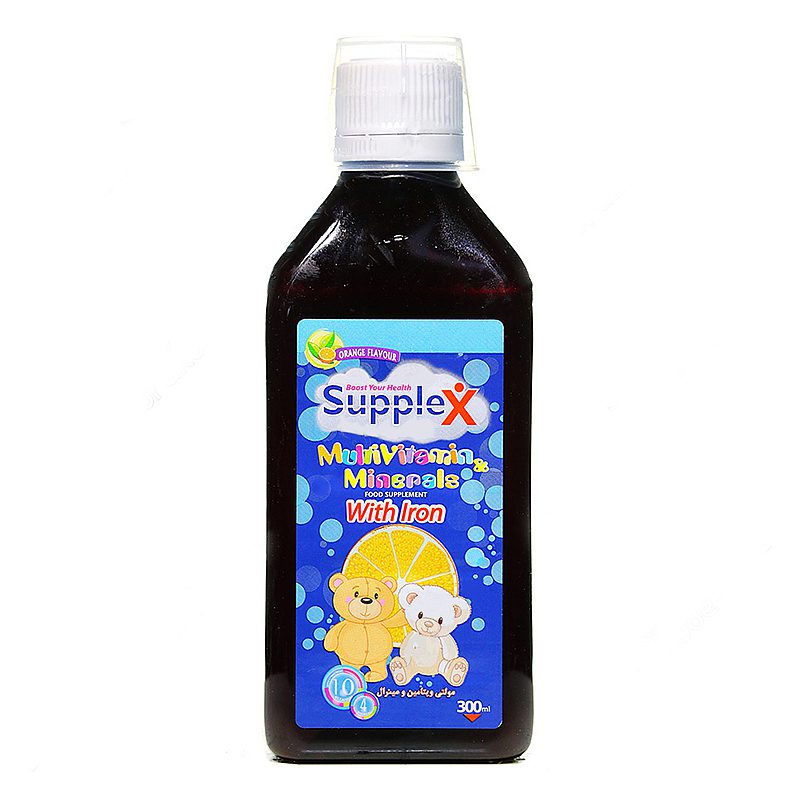 شربت مولتی ویتامین و مینرال ساپلکس | Supplex Multi Vitamin and Minerals | فارموکسین