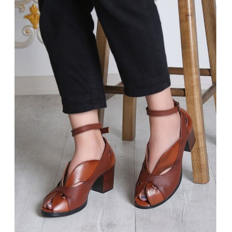 کفش تابستانی چرم