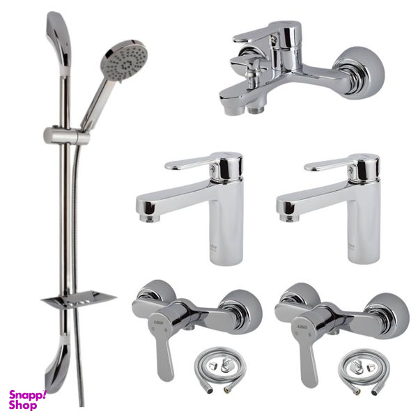 ست شیرآلات کسری مدل ادموند مجموعه 8 عددی