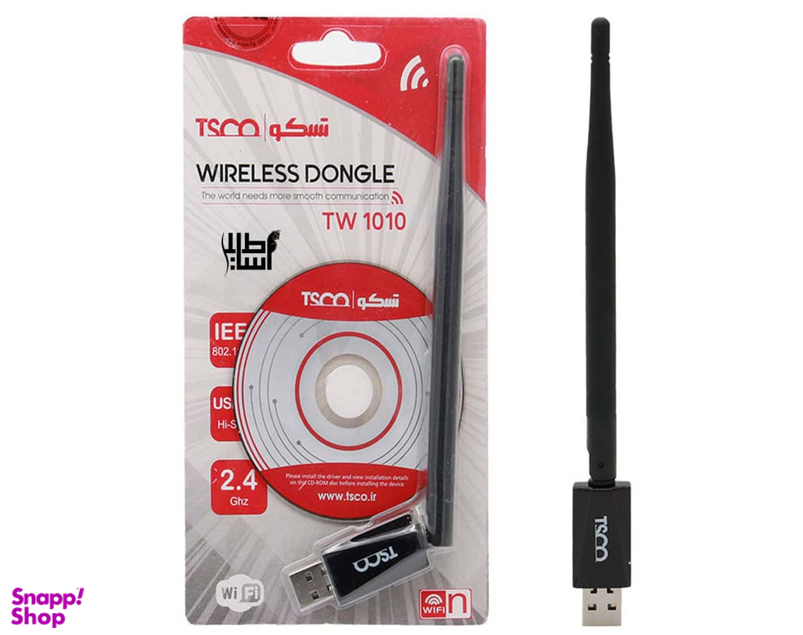کارت شبکه WiFi USB تسکو (Tsco) مدل TW 1010