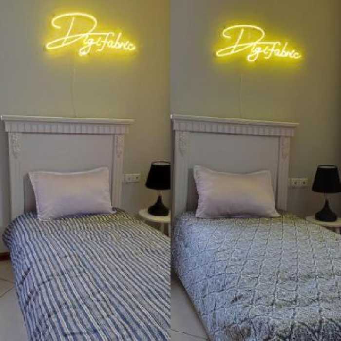 لحاف یک نفره طرح پترن و راه راه