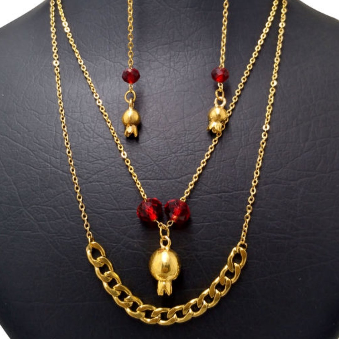 نیم جذاب انار شب یلدا دو ردیفه کارتیر