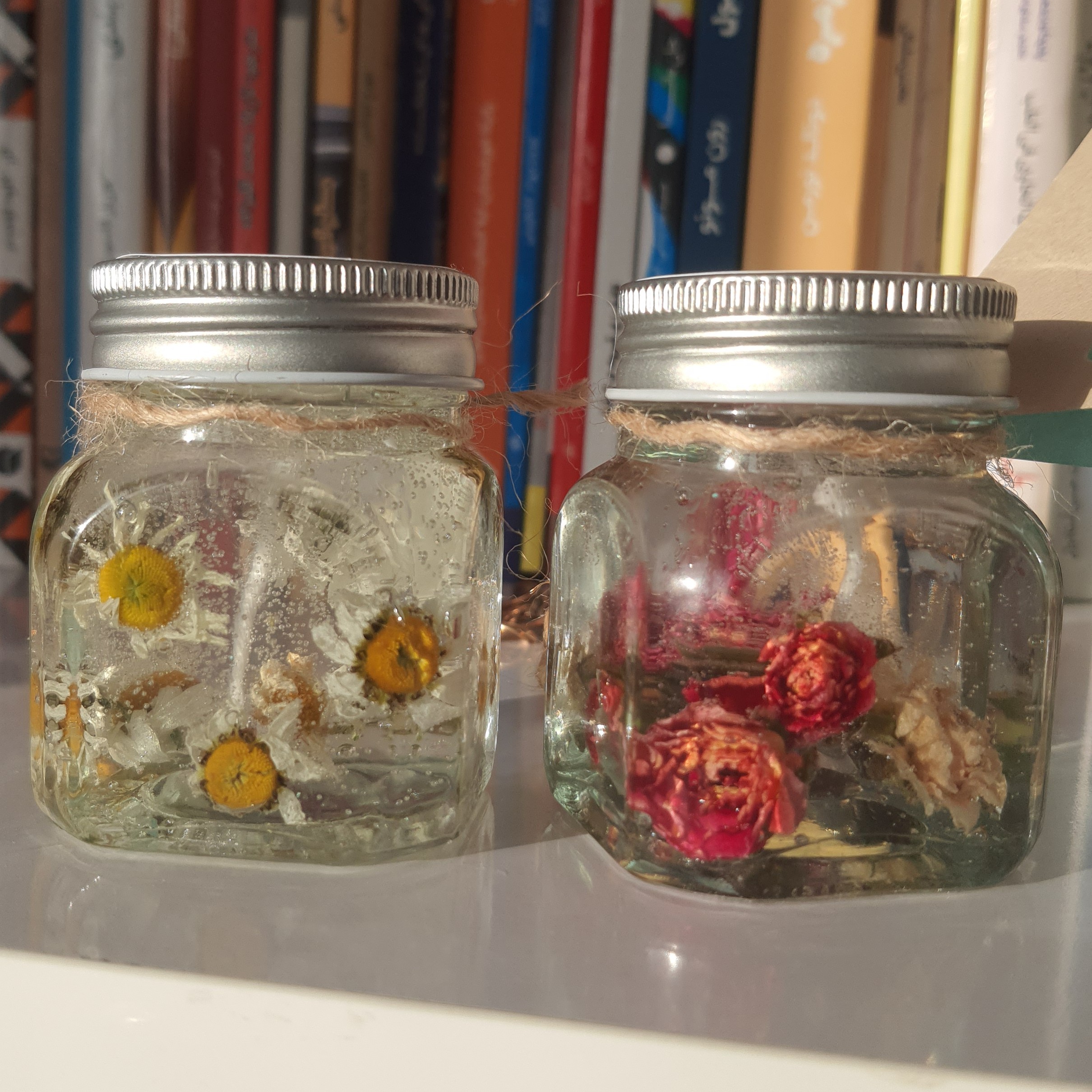 شمع ژله ای باگل های طبیعی