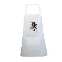 پیشبند سفید طرح دار 1