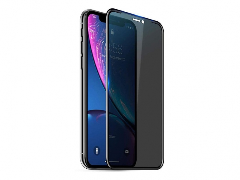 محافظ صفحه نمایش شیشه ای نانو حریم شخصی Blueo Privacy Glass 3D Anti Broken Edge iPhone X/XS/11 Pro