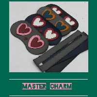 چرم برش خورده جا مدادی  طرح قلب