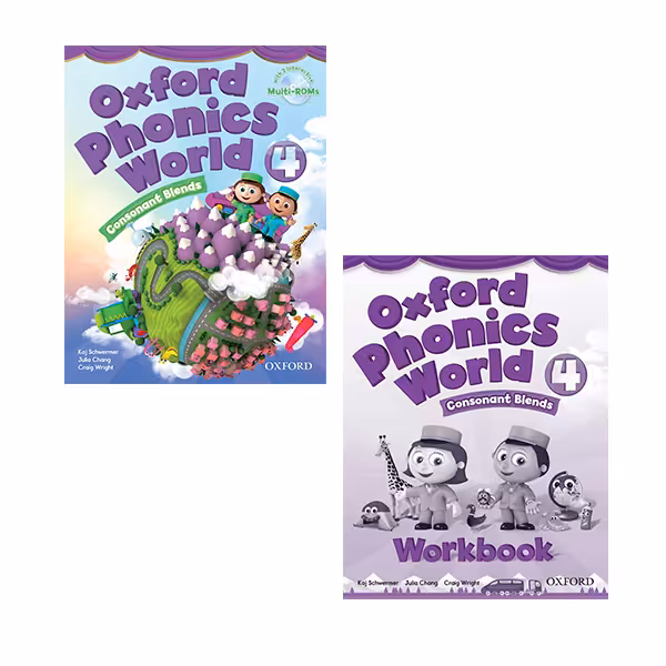 کتاب اکسفورد فونیکس ورد 4 | Oxford Phonics World 4 | خرید کتاب زبان | خرید لوازم التحریر | چی کتاب | بالاترین تخفیف و ارسال رایگان