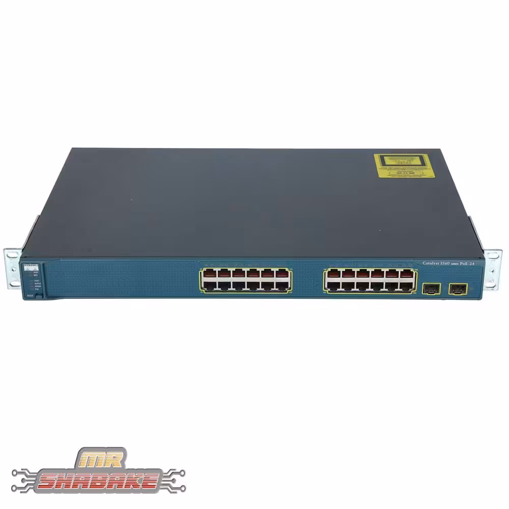 قیمت و خرید سوئیچ سیسکو WS-C3560-24PS-S | مسترشبکه