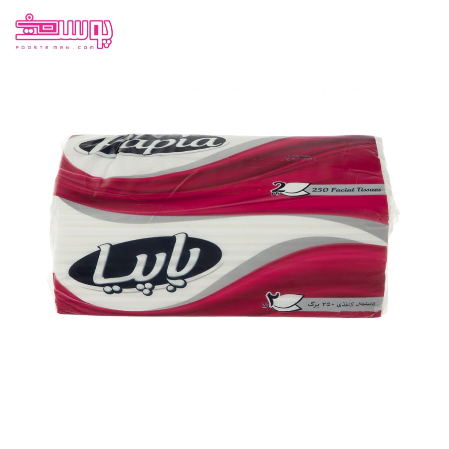 دستمال کاغذی پاپیا 250 برگ دولا
