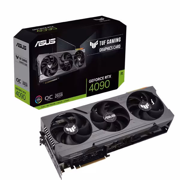 کارت گرافیک ایسوس مدل TUF Gaming GeForce RTX 4090 OC Edition با حافظه 24 گیگابایت