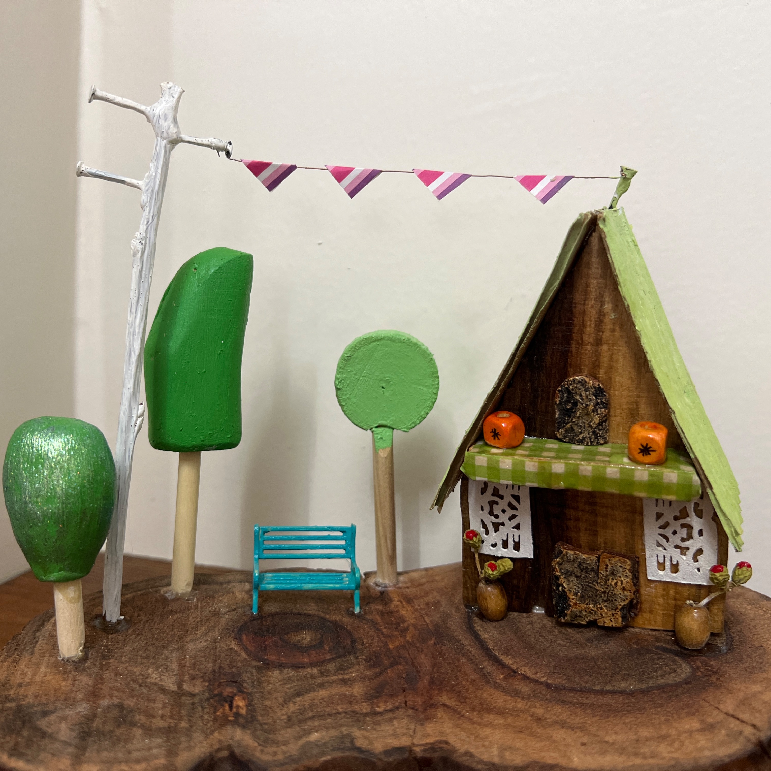 دکوری کلبه بهار