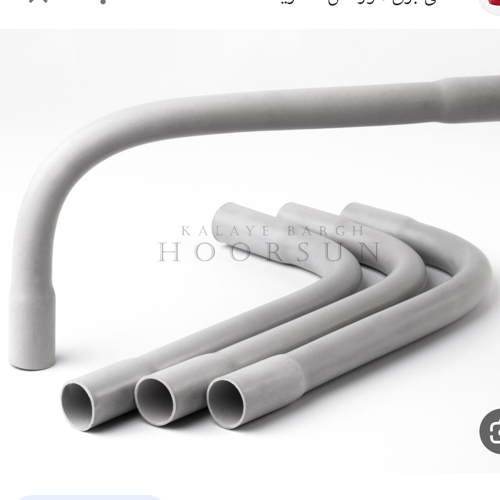 زانو عصایی بلند پی وی سی 