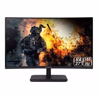 مانیتور گیمینگ 27 اینچ خمیده ایسر مدل AOPEN 27HC5R Vbmiipx با پنل VA و رزولوشن FullHD