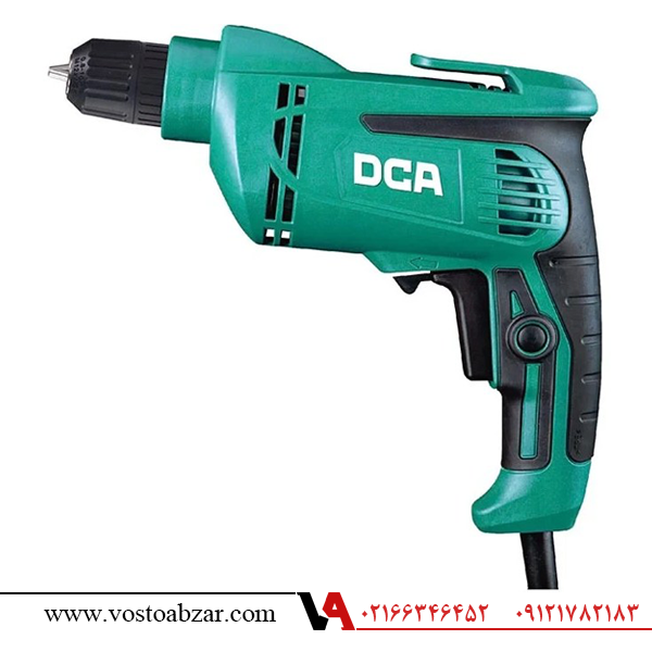 دریل سه نظام اتوماتیک 10 میلیمتر 710 وات دی سی ای(DCA) مدل AJZ09-10K