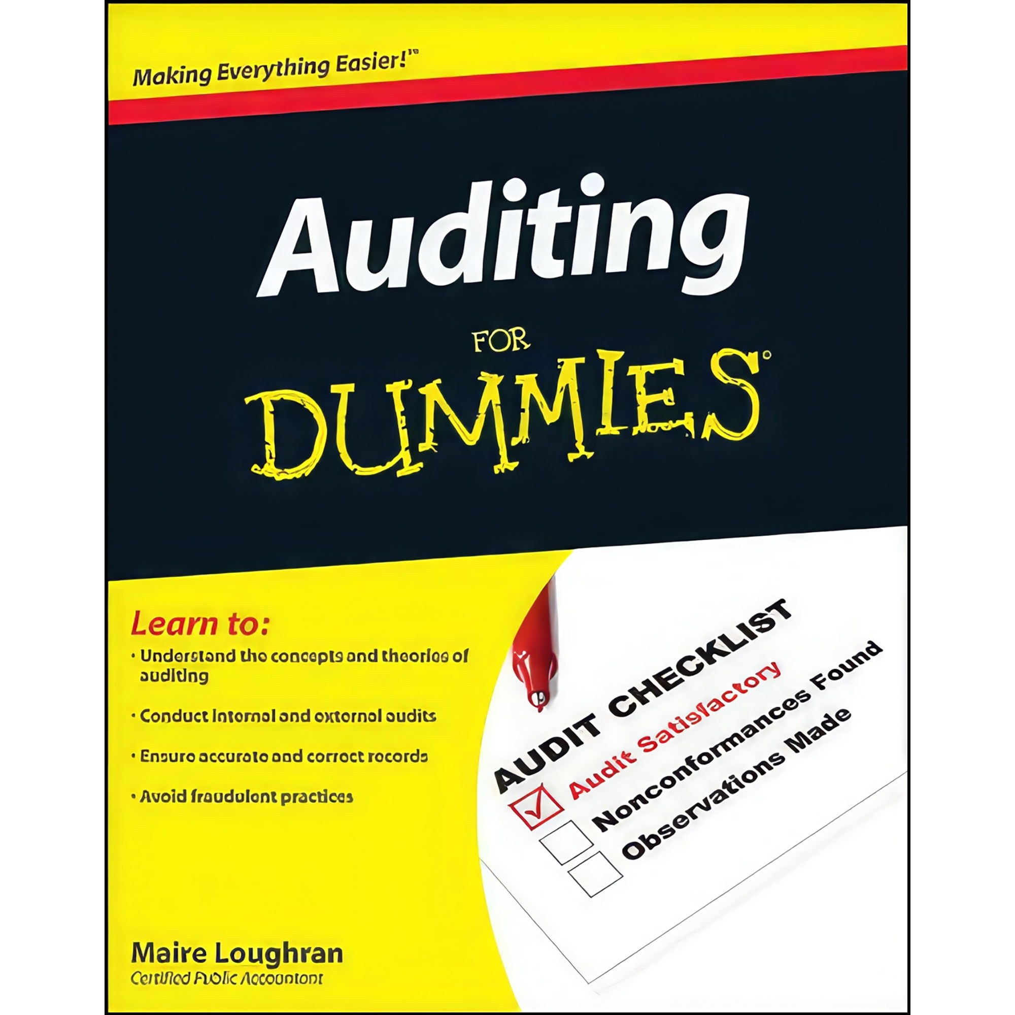 کتاب زبان اصلی auditing For Dummies اثر Maire Loughran and Maire Loughran