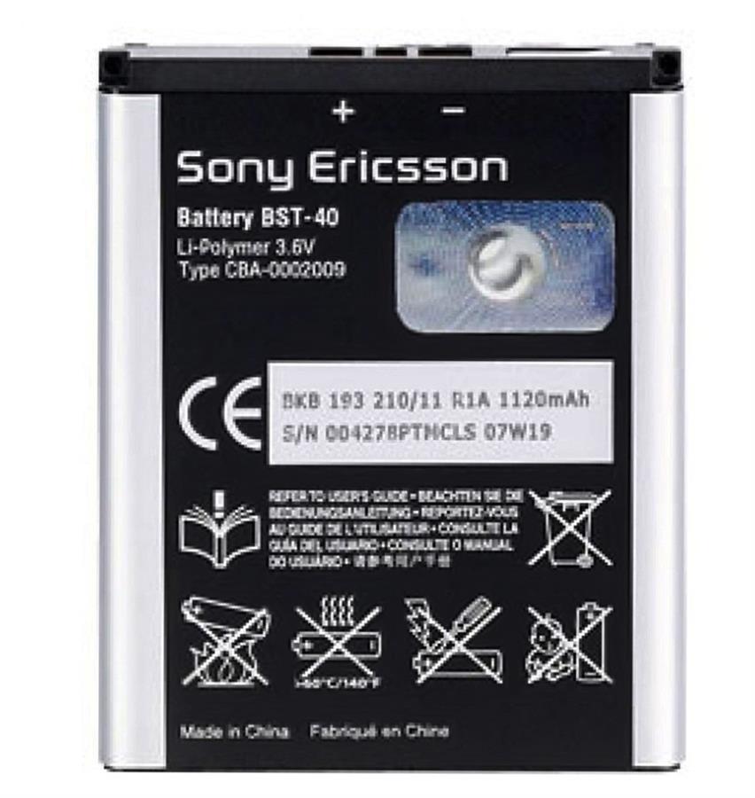 باتری موبایل سونی اریکسون مدل BST-40