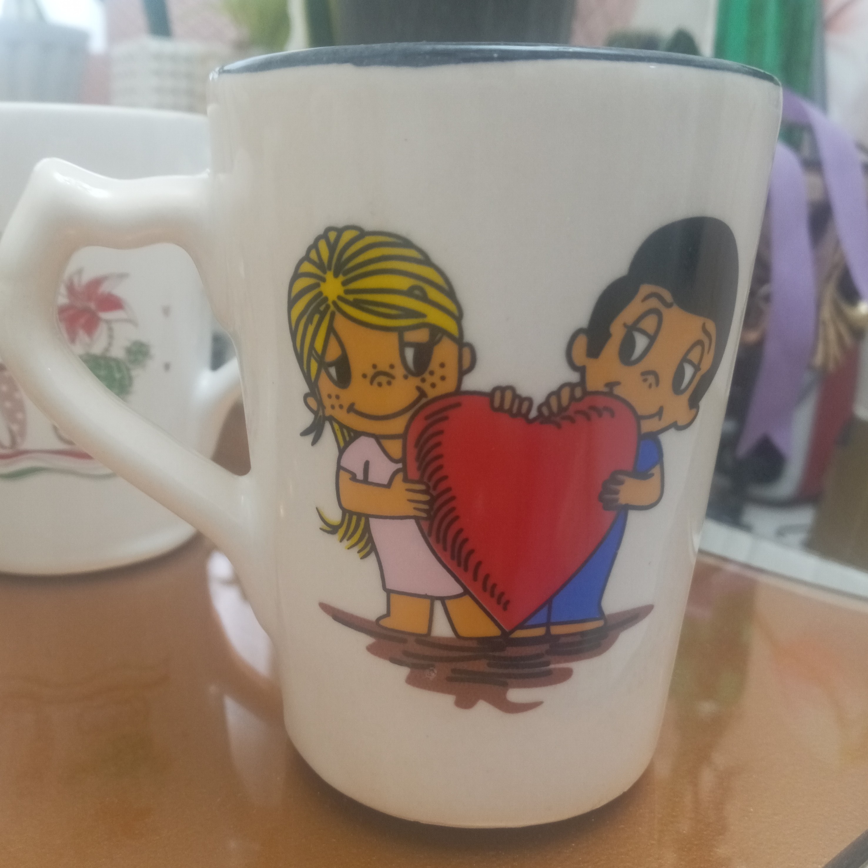 ماگ  سرامیکی  با طرح های عاشقانه 