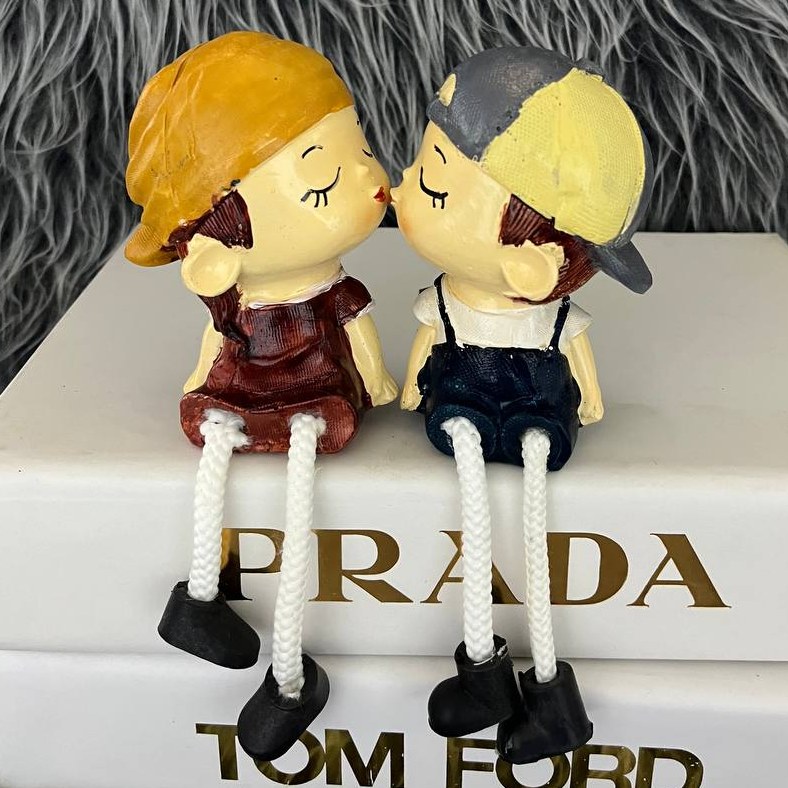 مجسمه پاشل فانتزی مجموعه 2 عددی کد 23