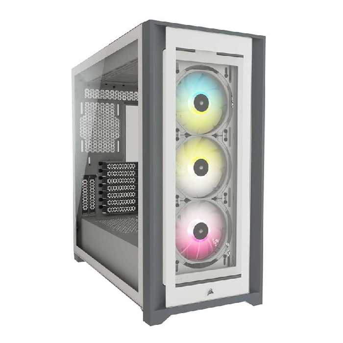 قیمت و خرید کیس کامپیوتر کورسیر مدل iCUE 5000X RGB White | یاس ارتباط