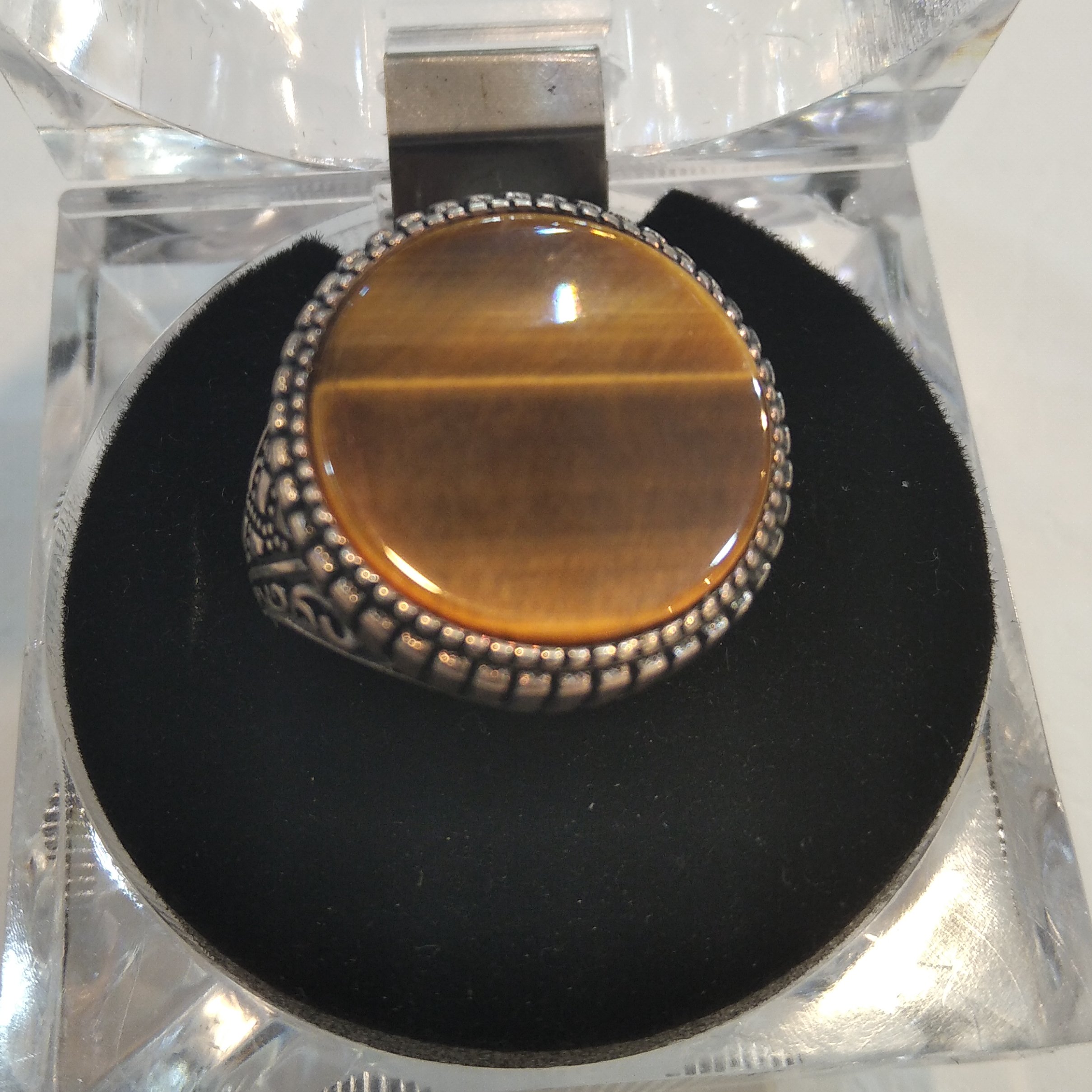 انگشتر نقره مردانه