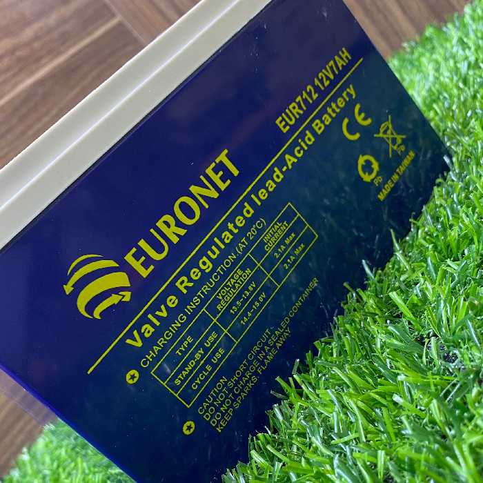 باتری 7 آمپر ساعت 12 ولت سیلد یورونت تایوان مدل Blue (هزینه ارسال به عهده خریدار می باشد.) پس کرایه