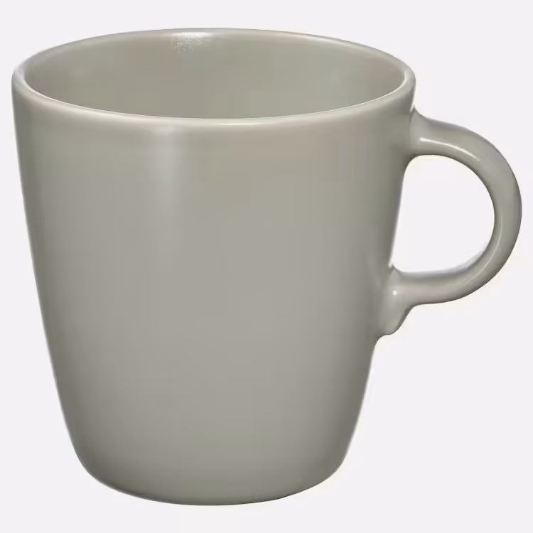 ماگ سرامیکی ایکیا رنگ سبز IKEA-FÄRGKLAR