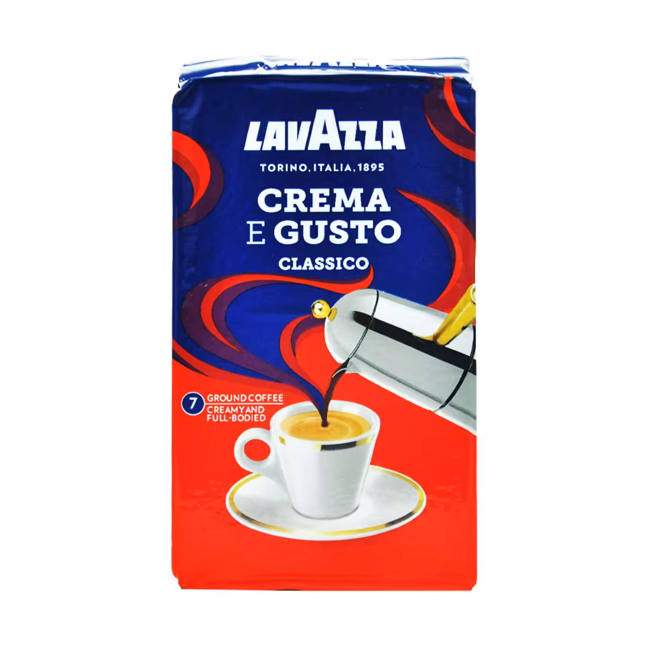 قهوه پودر کرم گوستو 4 دستگاه 250 گرم لاواتزا - lavazza