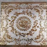 سفره گل برجسته پشت پنبه قابی