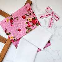 دستمال دائمی نخی پنبه ای ارسال رایگان بهداشتی، هرکیف شامل4 دستمال نخی، نرم لطیف،جایگزین عالی دستمال کاغذی،ابعاد 25 در 25