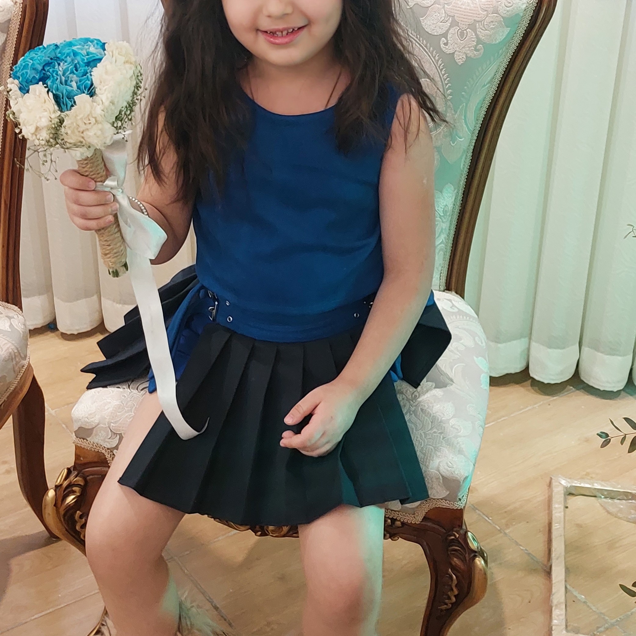 تاپ و دامن پلیسه