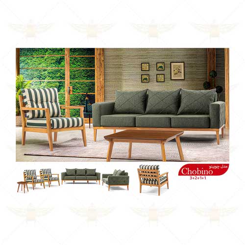 مبل 7 نفره چوبینو