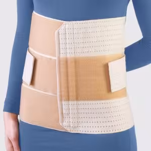 شکم بند لیپوساکشن Double Rubber Liposuction Abdominal Binder