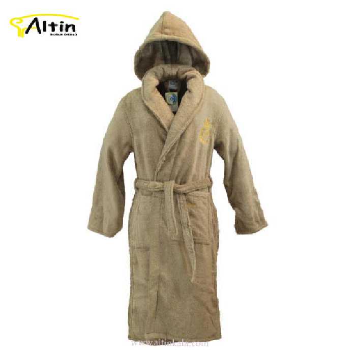 حوله پالتویی بامبو پودایران طرح تاج سایز 125