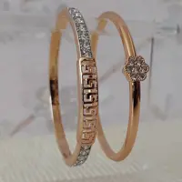 دستبند النگویی ژوپینگ دخترانه دستبند زنانه  