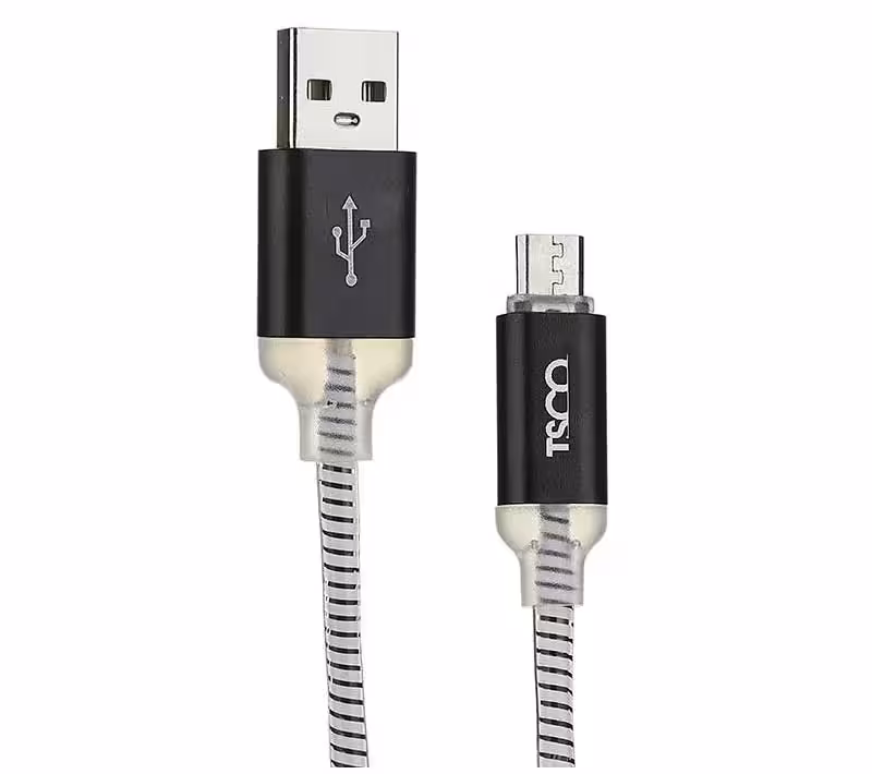 کابل تبدیل USB به microUSB تسکو مدل TC 71 طول 1 متر