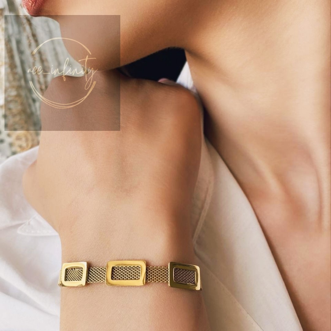 دستبند مستطیل دار