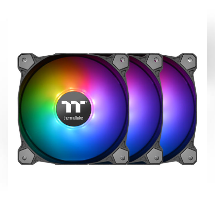فن کیس ترمالتیک مدل Pure 12 ARGB Sync Radiator Fan TT Premium Edition پک 3 عددی