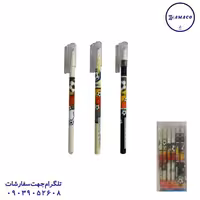 خودکار فانتزی پاکن دار 12 عددی  2259-2281